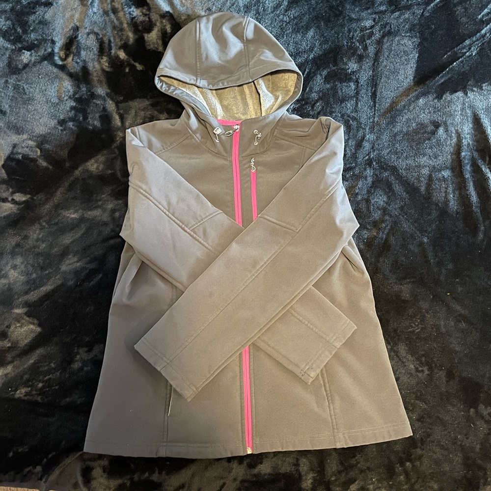 EUC ZeroXposure Fleece Line Coat